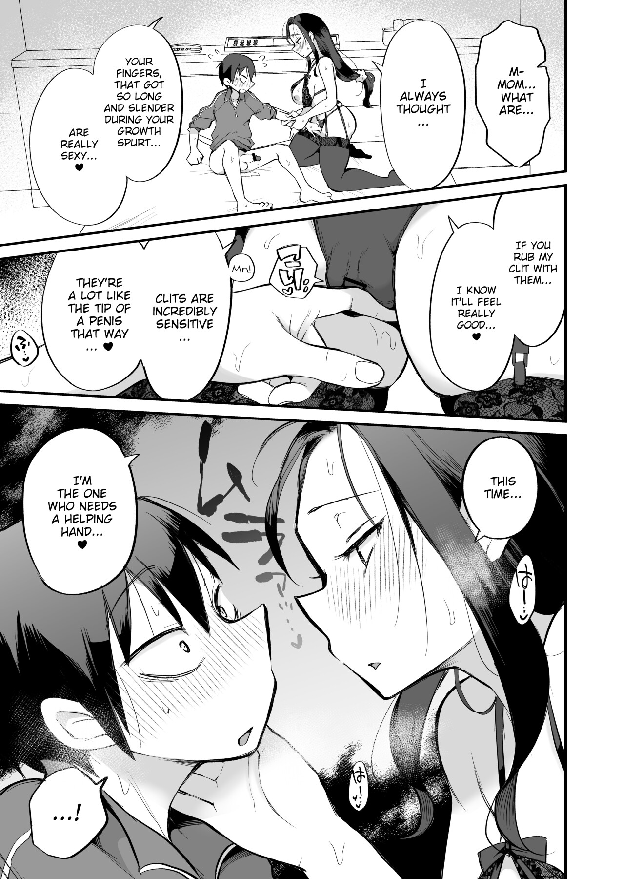 Hentai Manga Comic-Watching Porn with my Pushy Stepmom ~The Love Hotel~-Read-26
